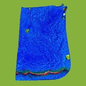 CASTAWAYS BY CROME TIE DYE WRAP SKIRT TROPICAL BEACH VACATION